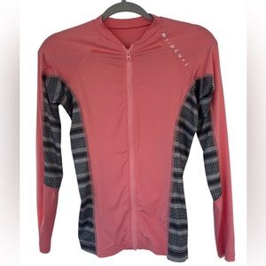 Ripcurl Zip Up Rashgaurd